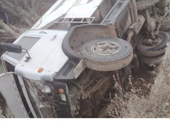 Goranboyda yük avtomobili asdı -Sürücü öldü
