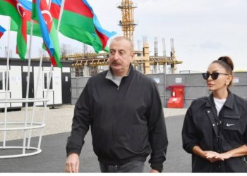 Prezident İlham Əliyev və Mehriban Əliyeva Ağdam Muğan mərkəzində olublar