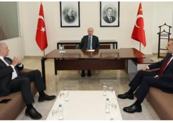 Prezident Ərdoğan Yunanıstanın keçmiş xarici işlər naziri Avramopulosu qəbul edib