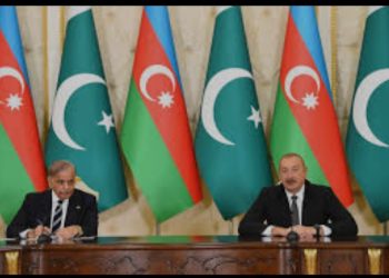 Prezident İlham Əliyev və Şahbaz Şərif mətbuata bəyanatla çıxış etdilər