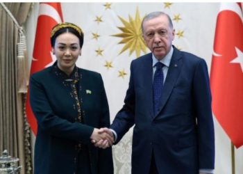 Prezident Ərdoğan Dünyagözəl Gülmanovanı qəbul edib