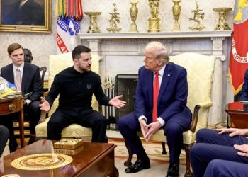 Trampla Zelenski arasında gərgin anlar yaşandı – Video