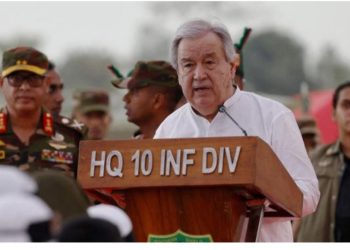 Quterreş Myanmanı Rohinca müsəlmanları üçün demokratiyaya çağırdı