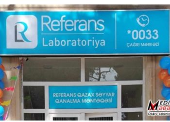 Referans Qazaxda yeni filialıni acdi-Fotolar
