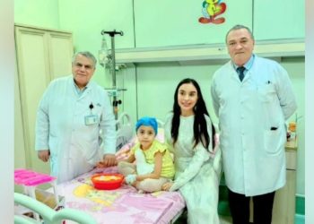 Leyla Əliyeva Milli Onkologiya Mərkəzində olub-Fotolar