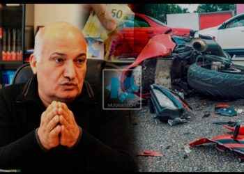 Sərdar Cəlaloğlu qəza törətdi, 50 manat verib hadisə yerindən uzaqlaşdı