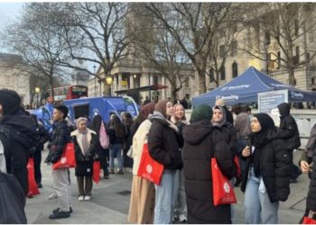 Londonun Trafalqar meydanında “Türkiyə” temalı iftar proqramı keçirilib