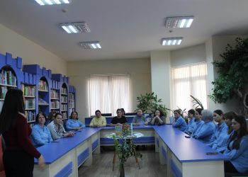  F.Köçərli adına Respublika Uşaq Kitabxanasında “sağlamlıq körpəlikdən başlayır” adlı maarifləndirici təlim keçirilib