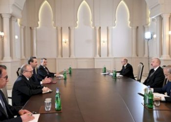 Prezident İlham Əliyev Türkiyəli nazir Alparslan Bayraktarı qəbul edib