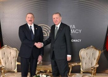 Prezident İlham Əliyev Antalyada Prezident Ərdoğanla görüşdü – Foto