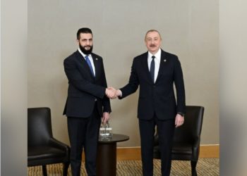 Prezident İlham Əliyev Əhməd əş-Şara ilə görüşdü – Foto