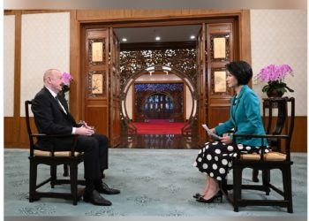 Prezident İlham Əliyev Çinin CGTN telekanalına müsahibə verdi