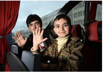 Xocalıya növbəti köç yola düşdü -Fotolar