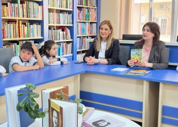 Uşaq yazarı Xanım Mehdixanlı ilə görüş keçirilib