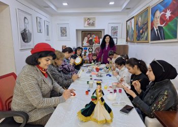 Beynəlxalq Qalereyada master-klass təşkil olundu – FOTO