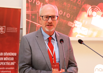 “Nar”ın baş icraçı direktoru Gəncədə keçirilən konfransda çıxış etdi