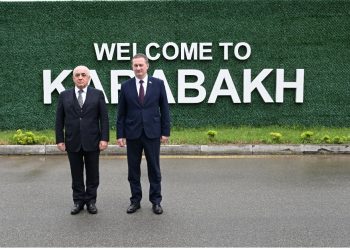 Baş nazirlər Füzuli və Ağdamda – Fotolar