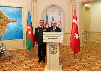 Zakir Həsənov Türkiyəli həmkarı Yaşar Gülərlə görüşüb -Fotolar