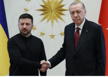 Prezident Ərdoğan Ukrayna prezidenti Zelenski ilə görüşüb