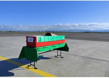 İtkin şəhidimizin nəşi Naxçıvana gətirildi – Fotolar