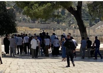 Fələstin torpaqlarını ələ keçirən israillilər Məscidül-Əqsaya basqın ediblər