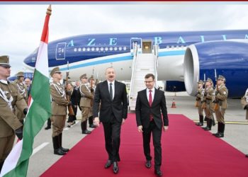 Prezident İlham Əliyev Macarıstana işgüzar səfərə gedib