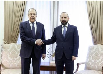 Lavrov Yerevanda Mirzoyanla görüşdü-Fotolar