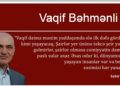 Tanınmış şair Vaqif Bəhmənliyə həsr olunmuş elektron məlumat baza hazırlanıb