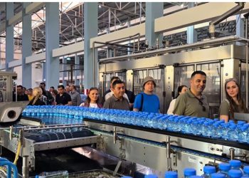 Hərbi Attaşelər “Badamlı” Mineral Sular Zavodunu ziyarət ediblər -VİDEO