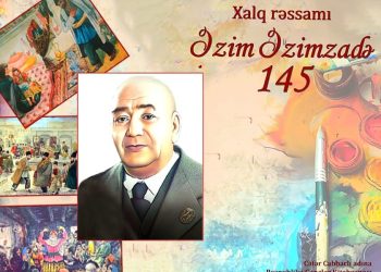 Respublika Gənclər Kitabxanasında Xalq rəssamı Əzim Əzimzadənin xatirəsi anılıb