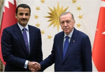 Prezident Ərdoğan Qətər Əmiri Əl Tani ilə görüşüb