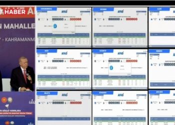 Prezident İlham Əliyev Prezident Ərdoğanla açılış mərasimində -canli yayim