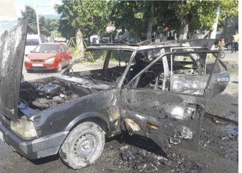 Qax rayonunda təmir sexində yanğın baş verib
