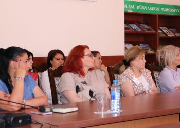 Respublika Gənclər Kitabxanasında ideoloji təhlükəsizlik mövzusu müzakirə olunub