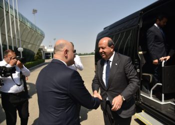 Ersin Tatar Azərbaycana gəlib – FOTO