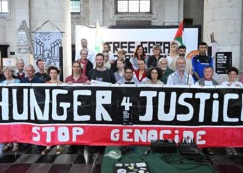 Belçikada Fələstin üçün 5 günlük aclıq aksiyası başlayıb