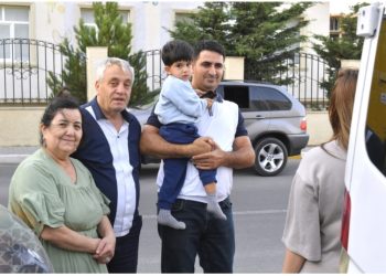 Ağdamın Xıdırlı kəndinə yeni köç karvanı yola düşdü -Fotolar