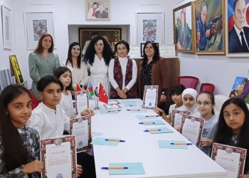 Gənc rəssamların Beynəlxalq Qalereyada qrup sərgisi keçirilib – FOTOLAR