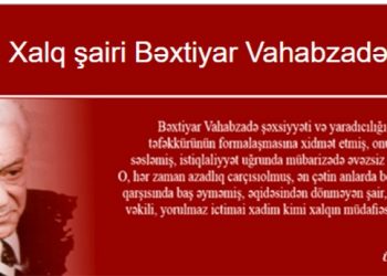 Gənclər Kitabxanasında Xalq şairi Bəxtiyar Vahabzadənin elektron bazası yaradılıb
