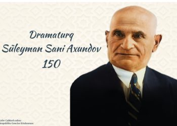 Azərbaycan dramaturqu, nasir, maarifçi Süleyman Sani Axundovun xatirəsi anılıb