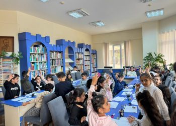 Respublika Uşaq Kitabxanasında master-klass keçirilib-Fotolar