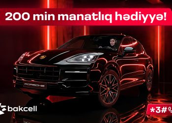 “Bakcell” lotereyasının final sürprizi – “Porsche Cayenne” qalibi ola bilərsən!