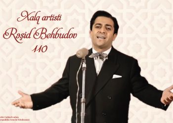 Respublika Gənclər Kitabxanasında Xalq artisti Rəşid Behbudovun xatirəsi anılıb