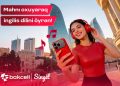 Bakcell ilə ingilis dilini “Singit” tətbiqində öyrən