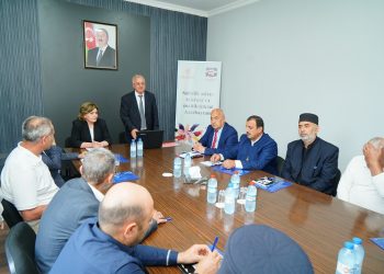 Oğuzda tolerantlıq və multikulturalizm dəyərləri müzakirə olundu – FOTOLAR