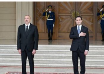 Türkmənistan prezidentinin rəsmi qarşılanma mərasimi oldu