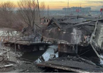 Ukrayna ordusu Krımdakı vacib körpünü darmadağın etdi – Foto
