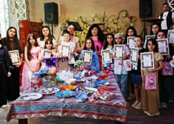 Xankəndidə “Qarabağ Mənzərələri” adlı etüd-sərgi keçirildi – FOTOLAR