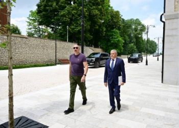 Prezident İlham Əliyev Şuşada Qarabağ küçəsində… – Fotolar