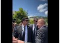 Prezident İlham Əliyev jurnalisti görüb avtomobildən düşdü – Video